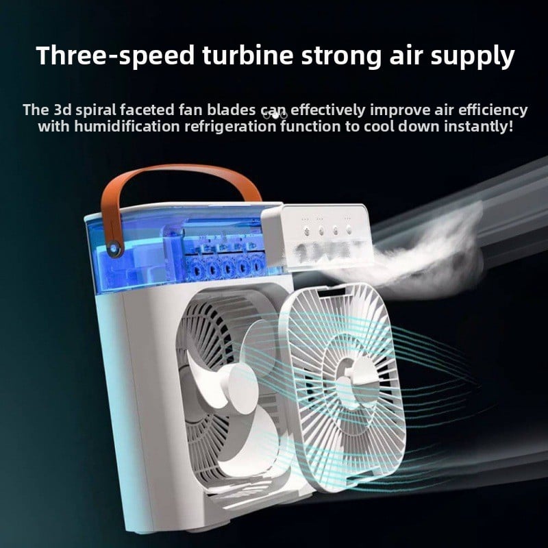 Portable Air Cooler, 4-in-1 Mini Air Conditioner Fan